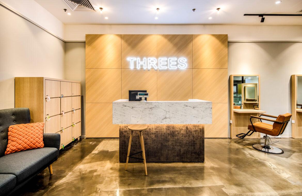 Threes hair salon Singapore