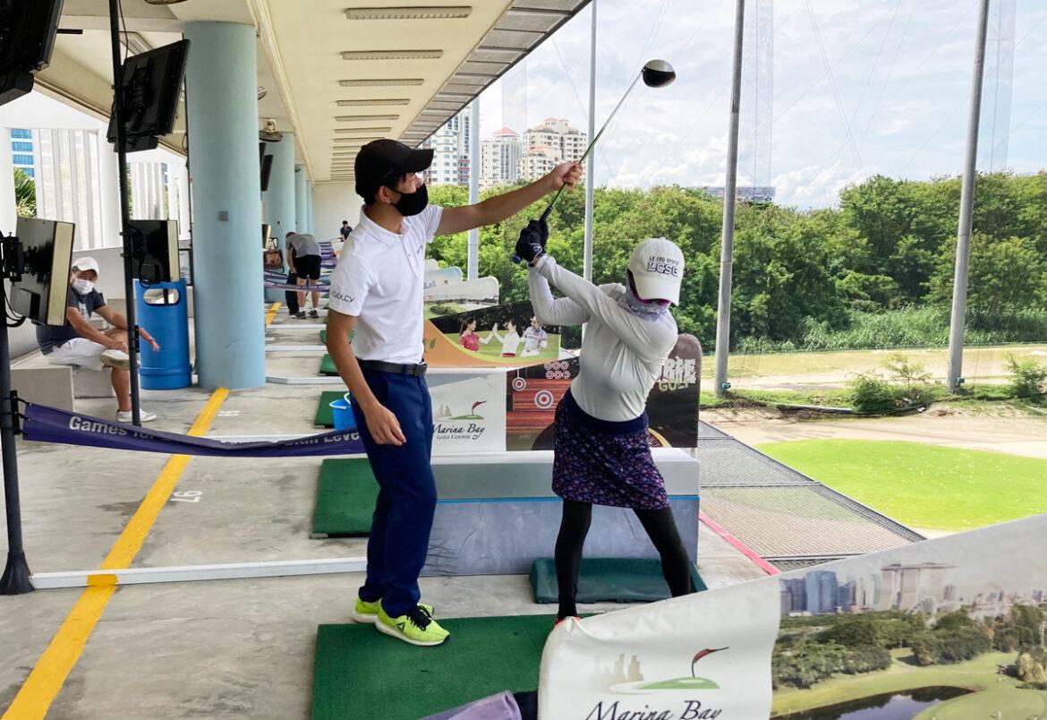 ゴルフ教室　シンガポール　マリーナベイ