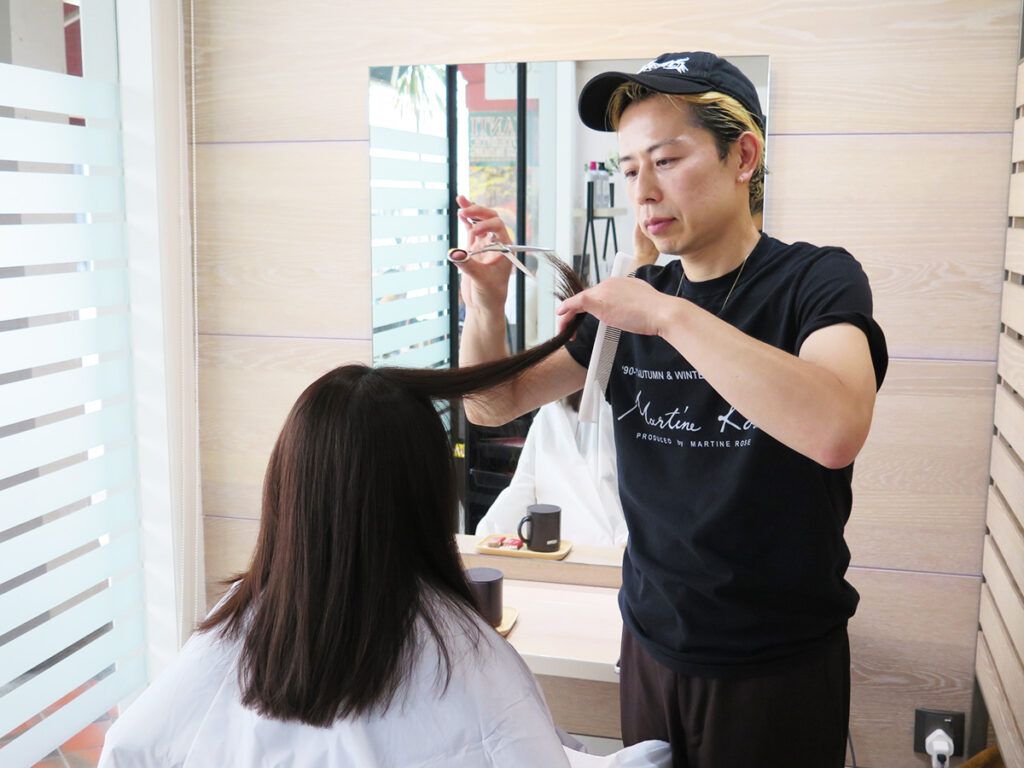 COVO HAIR SALON Singapore 日系ヘアスタイル　サロン　美容室　美容院　カラー