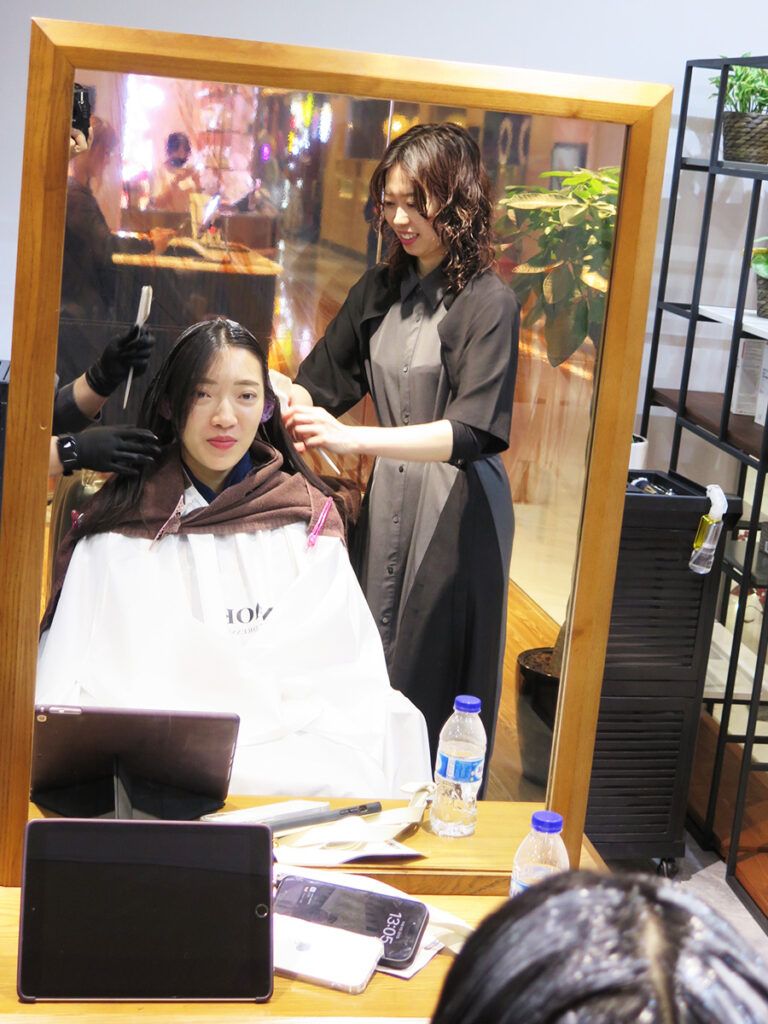 Naoki Hair Dressing ヘアサロン　日系　シンガポール　美容室　パーマ　プレミアム